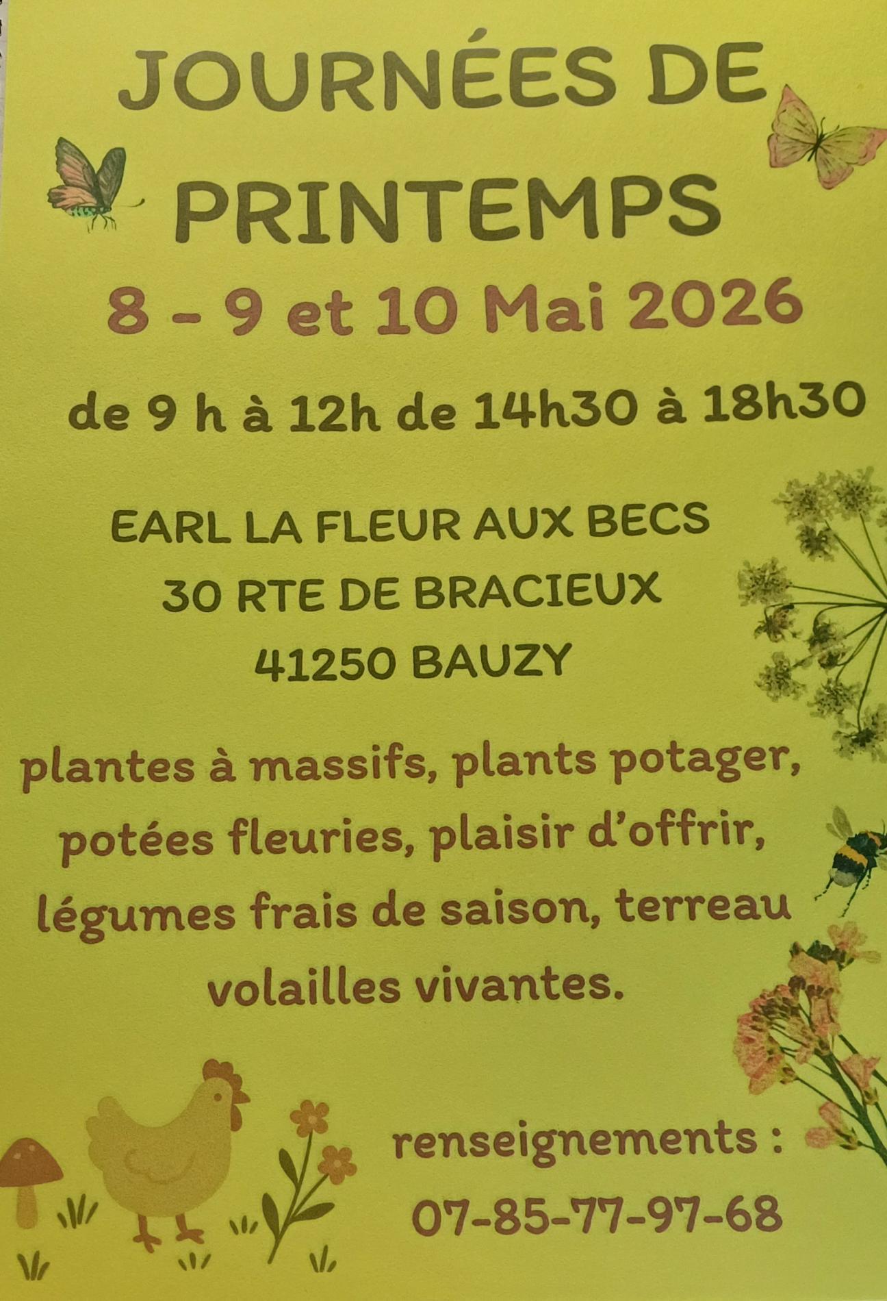Journées de printemps