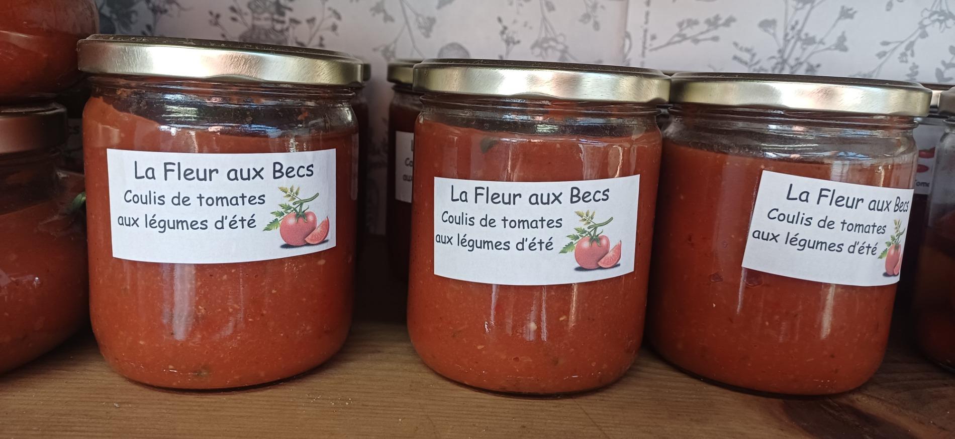 Sauce tomates aux légumes d'été