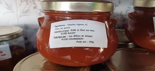 Sauce tomates nature